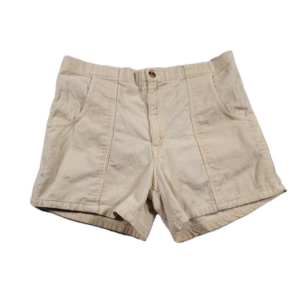 Vintage Weeds Shorts Mens 34 (Actual 32) Corduroy Thigh High Beach Preppy 80s